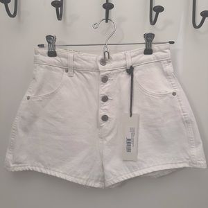 NWT - Rolla's Duster Short in Vintage White - Size: 26